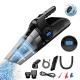 Автомобільний акумуляторний пилосос із компресором Car vacuum cleaner 110W