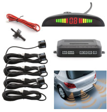 Парковочная система на 4 датчика парковки парктроник Assistant Parking Sensor Black