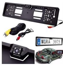 Камера заднего вида в рамке номерного знака 16 LED HD CCD Night Vision R314