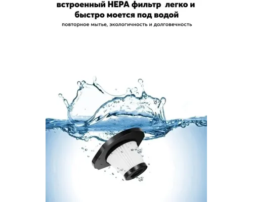 Автомобільний акумуляторний пилосос із компресором Car vacuum cleaner 110W Автомобільний акумуляторний пилосос із компресором Car vacuum cleaner 110W