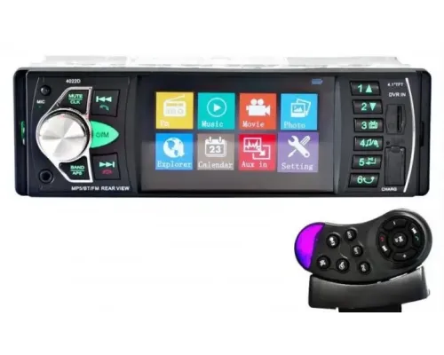Автомагнітола з HD дисплеєм 4.1" на Android MP5 4022D Магнітола для авто з дисплеєм Автомагнітола з HD дисплеєм 4.1" на Android MP5 4022D Магнітола для авто з дисплеєм