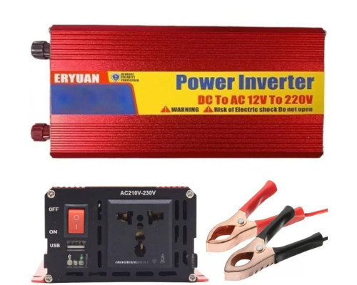 Преобразователь напряжения инвертор UKC AR 5000W 12-220V Автомобильный преобразователь Преобразователь напряжения инвертор UKC AR 5000W 12-220V Автомобильный преобразователь
