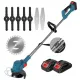 Электрическая газонокосилка, 2 акумулятора 36 в, 2000 мА ч Lawn mower LY-742