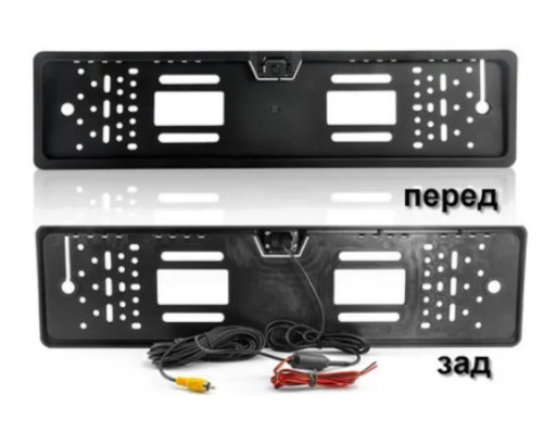 Камера заднього огляду в рамці номерного знака 16 LED HD CCD Night Vision R314