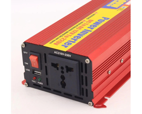 Преобразователь напряжения инвертор UKC AR 5000W 12-220V Автомобильный преобразователь Преобразователь напряжения инвертор UKC AR 5000W 12-220V Автомобильный преобразователь