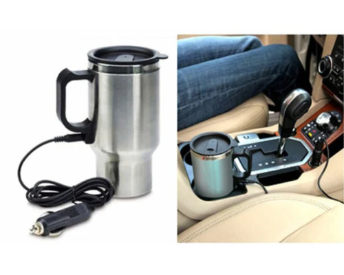 Термокухоль ELECTRIC MUG, Автомобільний кухоль із підігрівом Electric Mug, Кухоль із підігрівом Термокухоль ELECTRIC MUG, Автомобільний кухоль із підігрівом Electric Mug, Кухоль із підігрівом