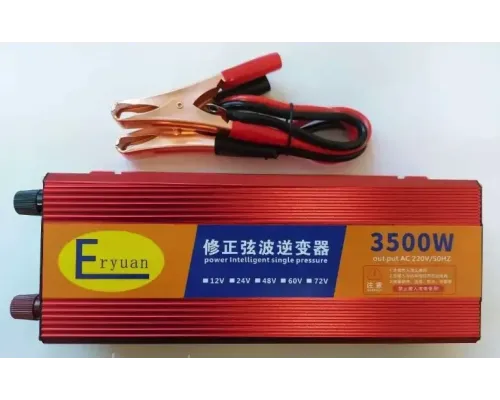 Перетворювач напруги з 12V на 220 V (3500W) Перетворювач напруги з 12V на 220 V (3500W)