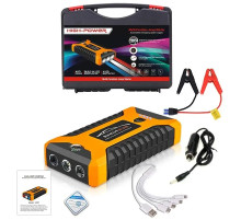 Пускозарядний автомобільний пристрій Jumpstarter 27JX 12В/2А з акумулятором на 99800mAh і ліхтарем ANS К