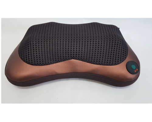 Масажна подушка MASSAGE PILLOW QY-8028 інфрачервоний роликовий масажер для шиї та спини 8 масажних ролика Масажна подушка MASSAGE PILLOW QY-8028 інфрачервоний роликовий масажер для шиї та спини 8 масажних ролика