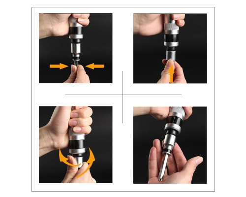 Набор ударных отверток Impact Screwdriver Set набор инструментов Набор ударных отверток Impact Screwdriver Set набор инструментов