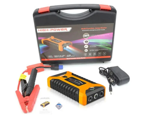 Пускозарядний автомобільний пристрій Jumpstarter 27JX 12В/2А з акумулятором на 99800mAh і ліхтарем ANS К