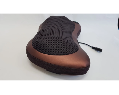 Масажна подушка MASSAGE PILLOW QY-8028 інфрачервоний роликовий масажер для шиї та спини 8 масажних ролика Масажна подушка MASSAGE PILLOW QY-8028 інфрачервоний роликовий масажер для шиї та спини 8 масажних ролика