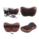 Масажна подушка MASSAGE PILLOW QY-8028 інфрачервоний роликовий масажер для шиї та спини 8 масажних ролика