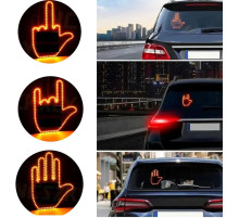 Світлодіодна рука LED-лампа з жестами для авто Hand Light з пультом керування