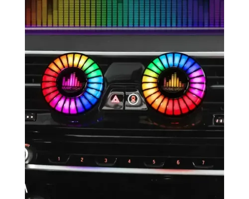 Автомобильный ароматизатор с LED подсветкой Music Light