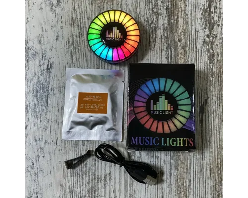 Автомобильный ароматизатор с LED подсветкой Music Light