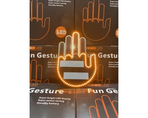 Светодиодная рука LED лампа с жестами для авто Hand Light c пультом управления