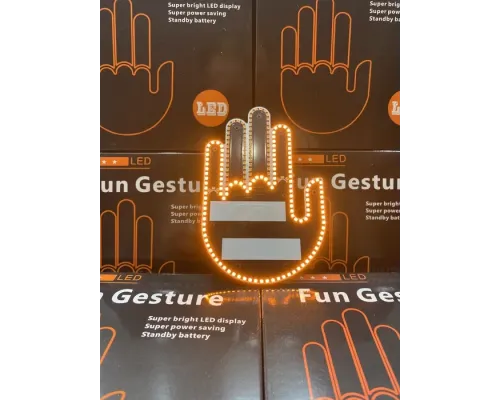 Светодиодная рука LED лампа с жестами для авто Hand Light c пультом управления