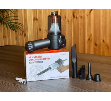 Автомобільний портативний бездротовий акумуляторний пилосос 2 in1 Vacuum cleaner ЧОРНИЙ LY-597
