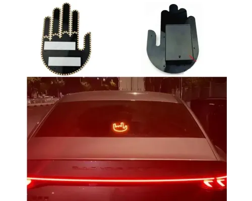 Светодиодная рука LED лампа с жестами для авто Hand Light c пультом управления