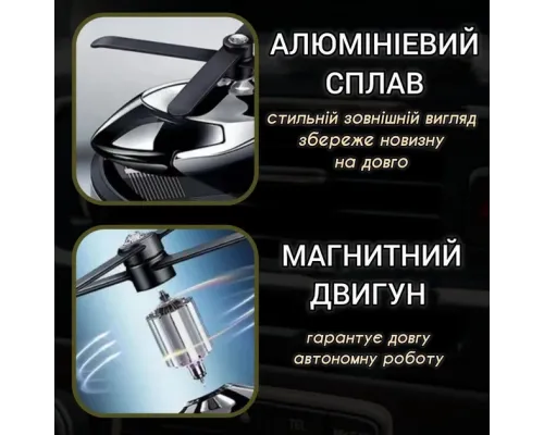 Автомобільний багаторазовий GREY ароматизатор вертоліт для авто парфумів у машину пахучка салону Автомобільний багаторазовий GREY ароматизатор вертоліт для авто парфумів у машину пахучка салону