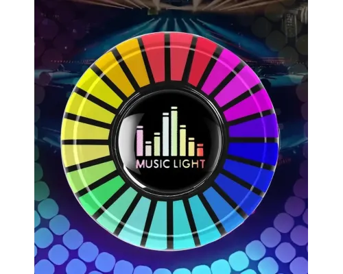 Автомобильный ароматизатор с LED подсветкой Music Light