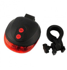 Фонарик велосипедный с крепежем BL-118 BIKE LIGHT+LASER