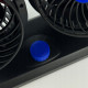 Автомобільний вентилятор CAR SMALL FAN 12 V F30 Подвійний вентилятор на панель приладів 12 В
