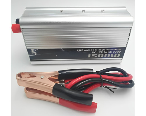 Инвертор авто преобразователь напряжения 12-220в 1500вт и USB выходом 12V в 220V 1500W Power Inverter Инвертор авто преобразователь напряжения 12-220в 1500вт и USB выходом 12V в 220V 1500W Power Inverter
