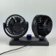 Автомобільний вентилятор CAR SMALL FAN 12 V F30 Подвійний вентилятор на панель приладів 12 В