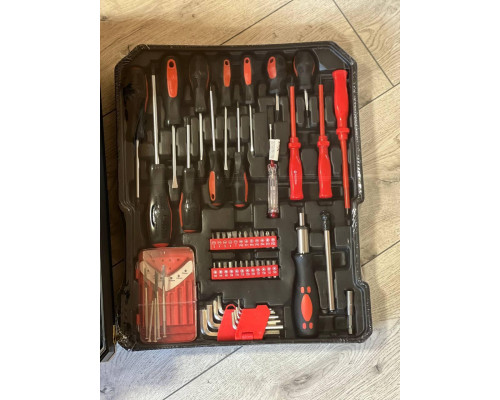 Набір інструменту WMC TOOLS 408 предметів із тріскачкою (у валізі)