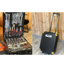 Набір інструменту WMC TOOLS 408 предметів із тріскачкою (у валізі)