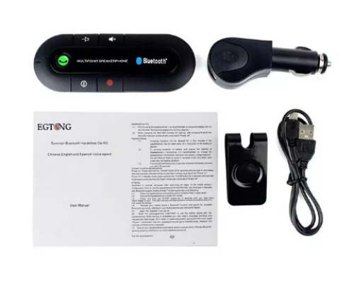 Автомобільний бездротовий динамік-гучномовець Bluetooth Hands Free kit HB 505-BT (спікерфон) Автомобільний бездротовий динамік-гучномовець Bluetooth Hands Free kit HB 505-BT (спікерфон)