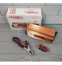 Перетворювач напруги 12V-220V 1000W/інвертор автомобільний 1000W 12 V UN-3054 (work 660W)