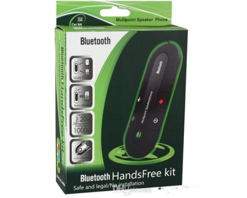 Автомобільний бездротовий динамік-гучномовець Bluetooth Hands Free kit HB 505-BT (спікерфон) Автомобільний бездротовий динамік-гучномовець Bluetooth Hands Free kit HB 505-BT (спікерфон)