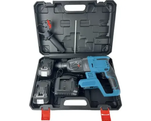 Дриль-перфоратор з 2 акумуляторами 48V у пластиковому кейсі Hammer Drill Акумуляторний друль-перфоратор Дриль-перфоратор з 2 акумуляторами 48V у пластиковому кейсі Hammer Drill Акумуляторний друль-перфоратор