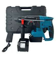 Дриль-перфоратор з 2 акумуляторами 48V у пластиковому кейсі Hammer Drill Акумуляторний друль-перфоратор