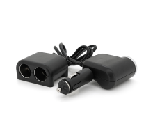 АЗУ розгалужувач Olesson 1526, 12V-3*12V+USB, Black, Blister