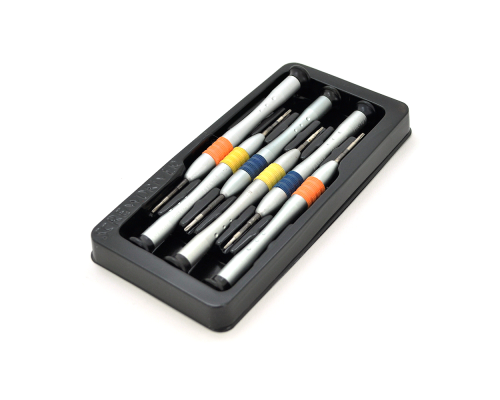 Набір викруток BAKKU BK-3335 (Т2, Т3, Т4, Т5, Т6, хрест 2,0), Blister-box