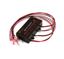 Балансир HC02 для акумуляторних батарей AGM, GEL, Li-ion, LiFePo4, 48V, 10A, 4S, LED індикація, 62x124x27mm