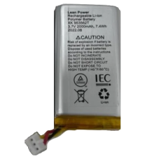Аккумулятор 3,7V 2000mAh 3-pin для Ajax Hub, Hub 2 (4G), Hub 2 Plus, Rex 2