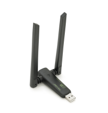 Бездротовий мережний адаптер Wi-Fi-USB LV-UAC23D, RTL8811CU, з подвійною антеною, 802.11 a/с, 600Mbps, Box