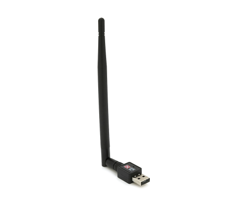 Бездротовий мережний адаптер з антеною 5DBI Wi-Fi-USB Merlion LV-UW02-5DB,7601,802.11bgn, 150MB, 2.4 GHz, WIN7/XP/Vista/2K/MAC/LINUX, Blister Q200