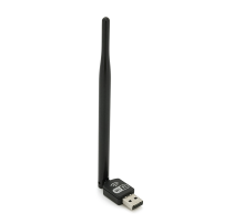 Бездротовий мережний адаптер з антеною Wi-Fi-USB LV-UW11RK-5DB MTK7601, 150Mbps, 2.4 GHz, Win10/8.1/8/7/XP,Mac OSX 10.7~10.10 and Linux, Box