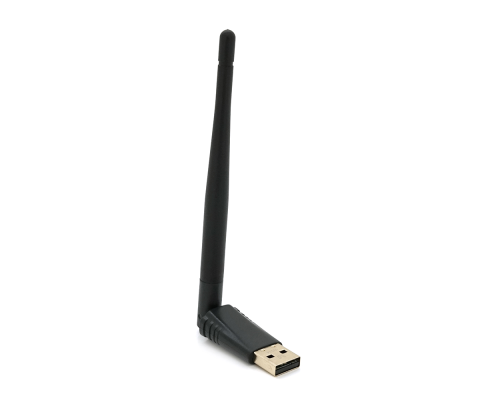 Бездротовий мережний адаптер Wi-Fi-USB AUFA W114, 802.11bgn, 150Mbps, 2.4GHz, WIN7/8/10/11/MAC/LINUX, Blister