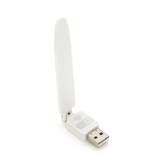Бездротовий мережевий адаптер з антеною 10см Wi-Fi-USB LV-UW10S -2DB 7601, 802.11bgn, 150MB, 2.4 GHz, WIN7 / XP / Vista / 2K / MAC / LINUX, Blister Q