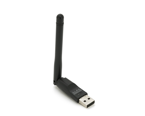 Бездротовий мережевий адаптер з антеною 10см Wi-Fi-USB LV-UW07, RT7601, 802.11bgn, 300MB, 2.4 GHz, WIN7 / XP / Vista / 2K / MAC / LINUX, Blister Q300