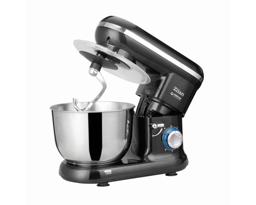 Мультиміксер з чашею Hurricane Zilan ZLN3185, 1400W, black/silver