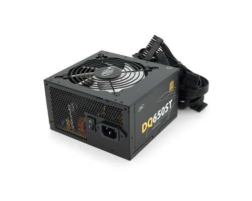 Блок живлення DeepCool DQ650ST 80PLUS Gold 650W, 12cm, Black, 150×140×86mm, Box