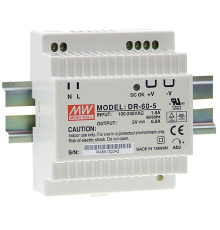 Джерело живлення Mean Well HDR-60-12 60Вт, 12В, 5А на Din-рейку